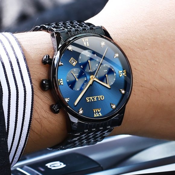 9-3 Men's Sport Waterproof Luminous Watch - Picture 1 of 6